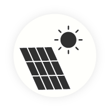 Aplică solară exterior neagră modernă, Winesh, 3W, LED 4000K, IP44