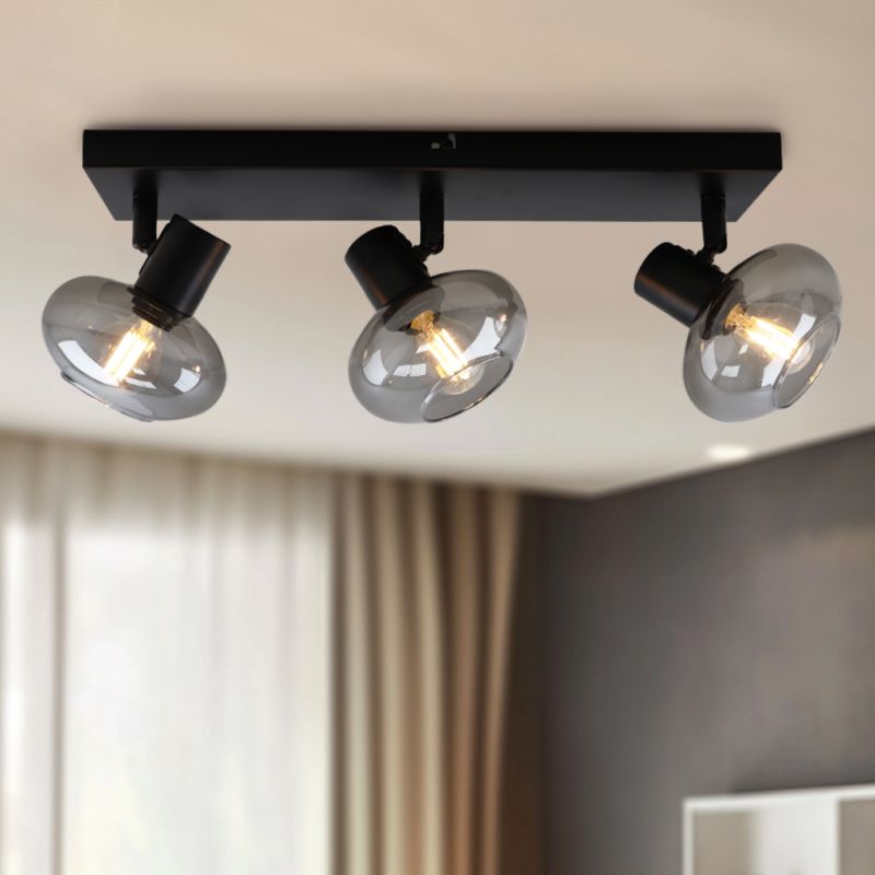 Spot LED de tavan negru design, Skip