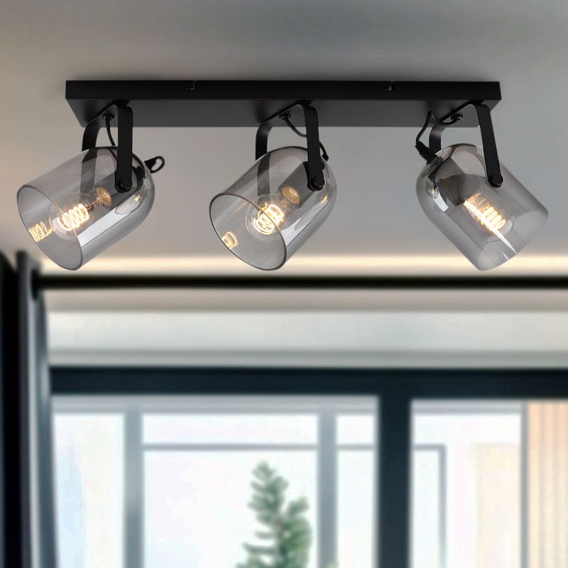 Spot LED de tavan gri design, Clyde