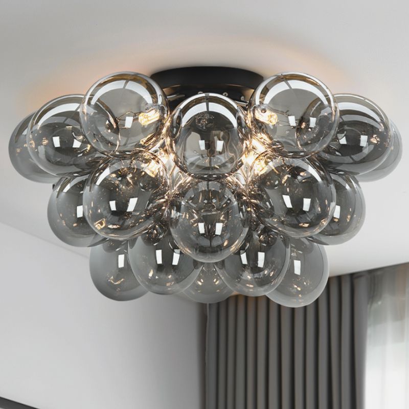 Plafonieră gri design, Cyril