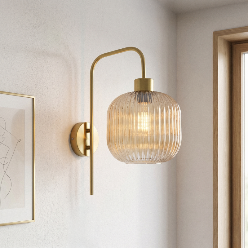 Aplică de perete chihlimbar design, Charlois