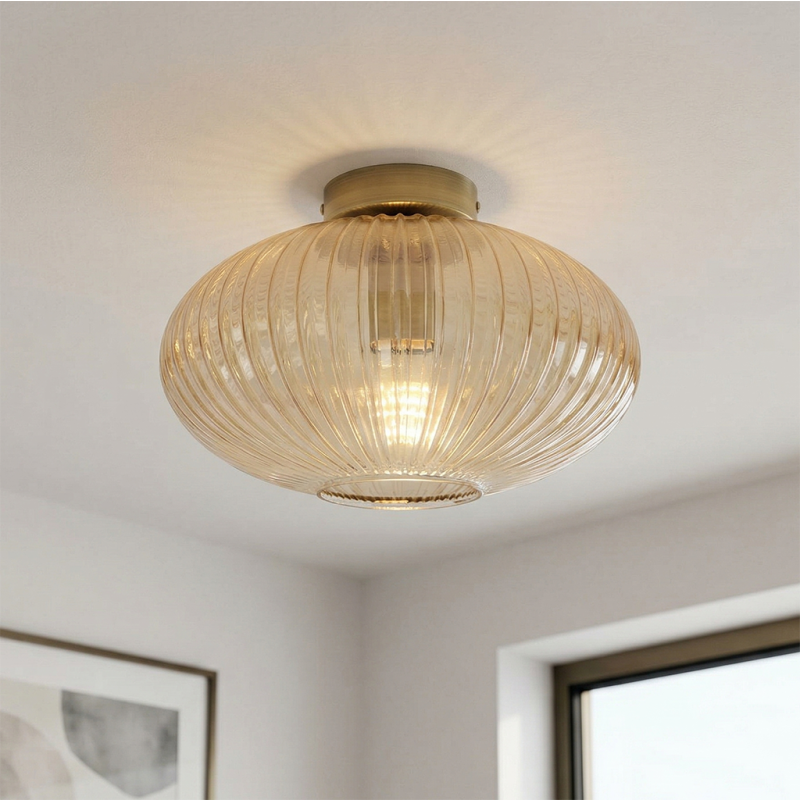 Lampă de tavan chihlimbar design, Charlois