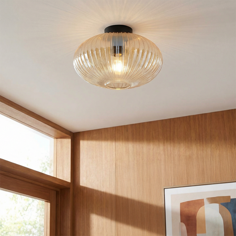 Lampă de tavan chihlimbar design, Charlois