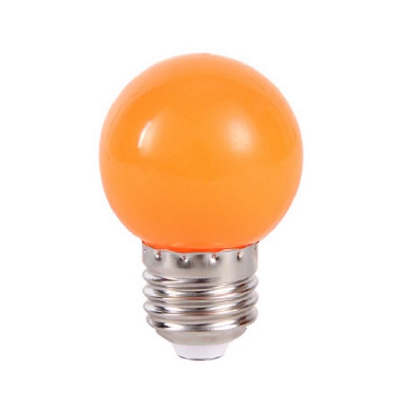 Bec LED portocaliu - 1 watt