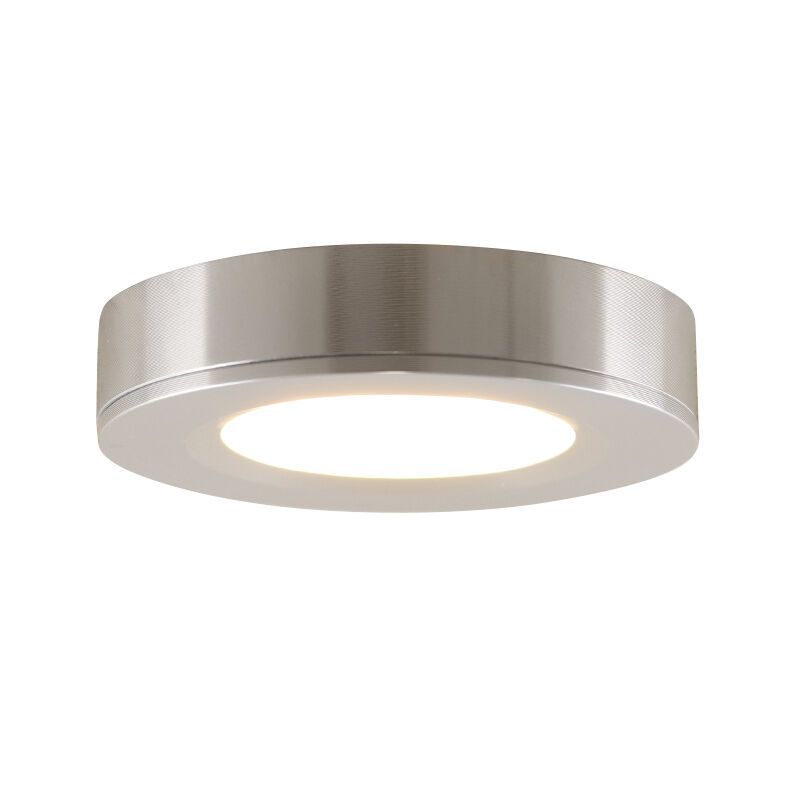 Iluminat sub dulapuri argintiu din aluminiu, Sana, 3,3W, LED 2700K
