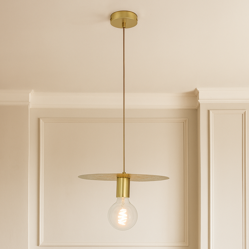 Lustră alamă design, Sienna
