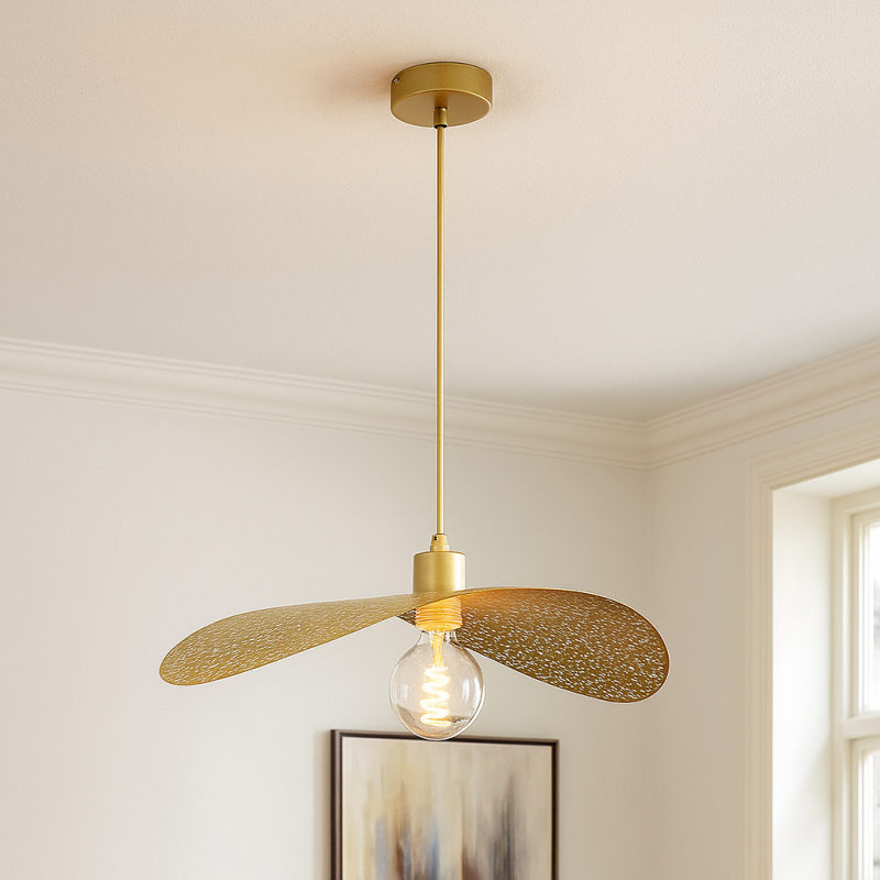 Lustră alamă design, Sienna