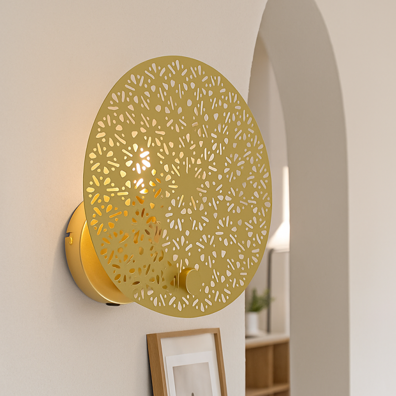 Aplică de perete alamă design, Sienna