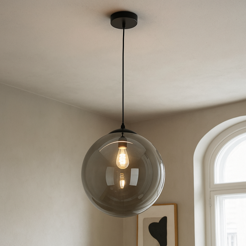 Lustră neagră design, Dolf