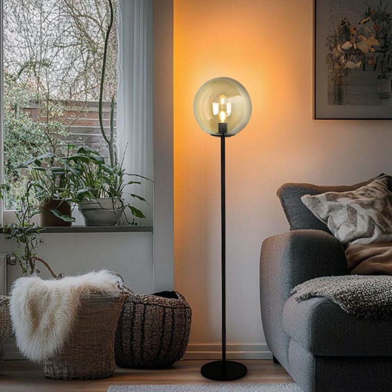 Lampadar chihlimbar design, Dolf, con întrerupător Lampadar chihlimbar design, Dolf, con întrerupător