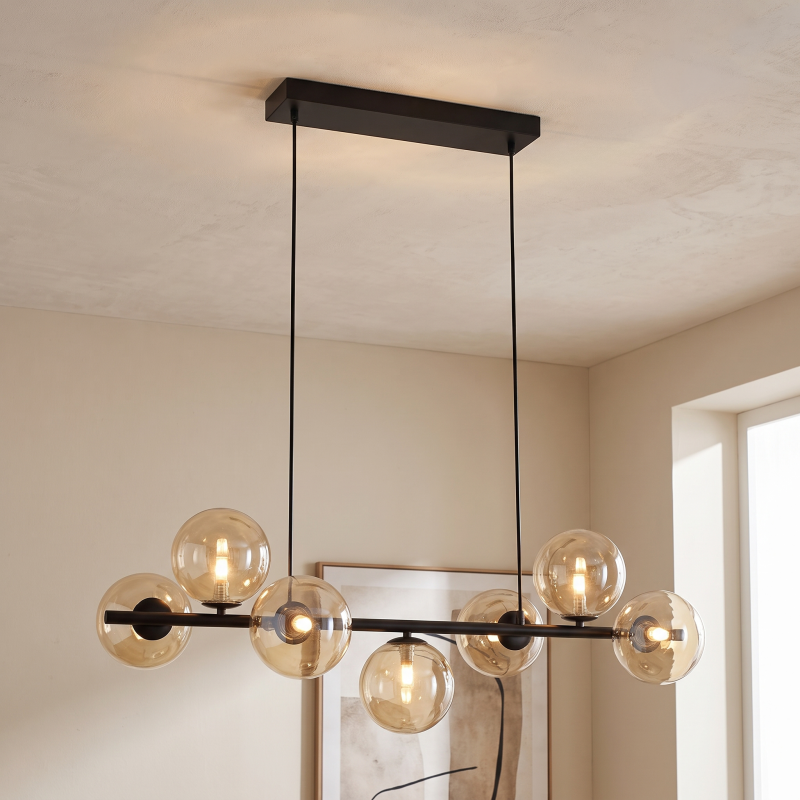 Lustră chihlimbar design, Remo