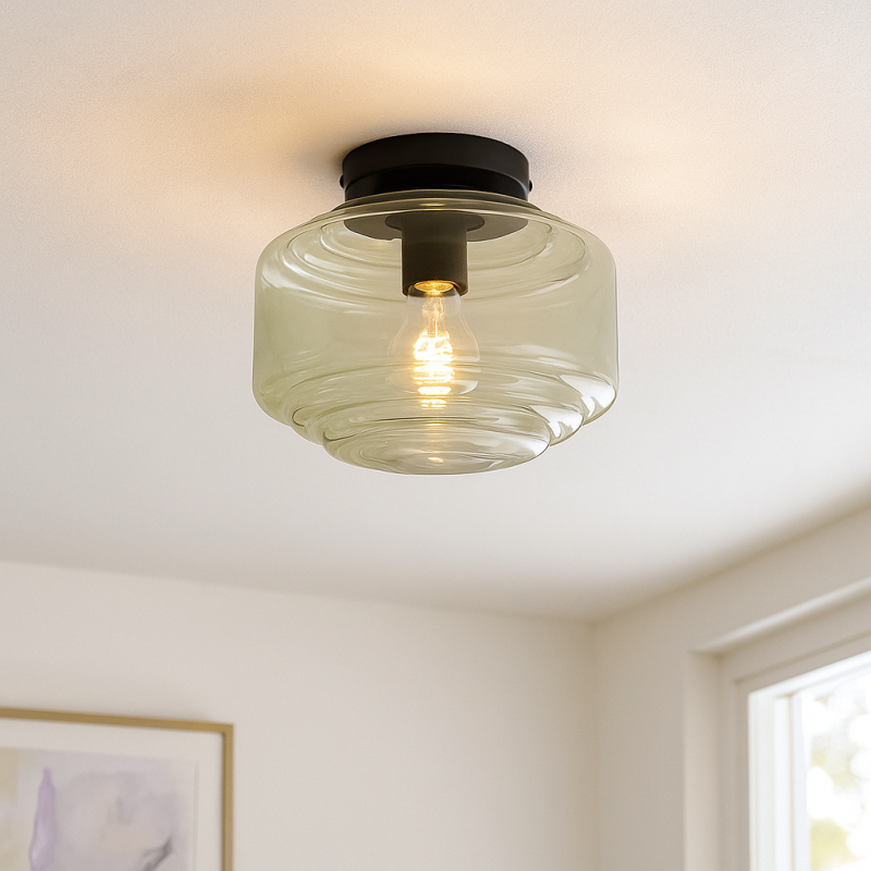 Lampă de tavan verde design, Maret