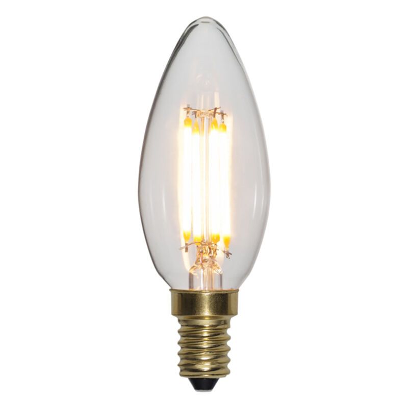 Bec lumânare E14 cu reglare în 3 trepte, 4W alb extra atmosferic Bec lumânare E14 cu reglare în 3 trepte, 4W alb extra atmosferic