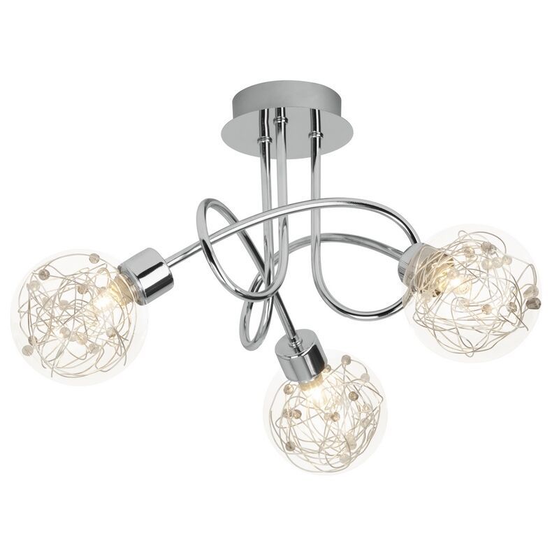 Spot LED de tavan crom design, Nessa