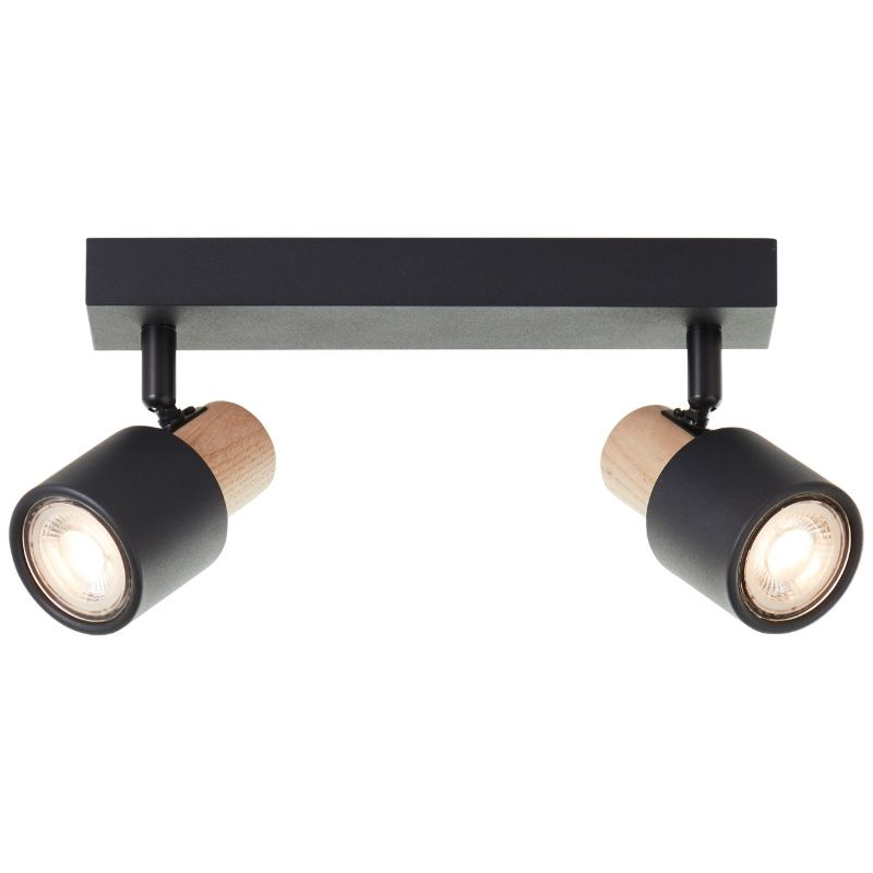 Spot LED de tavan negru modern, Soscha