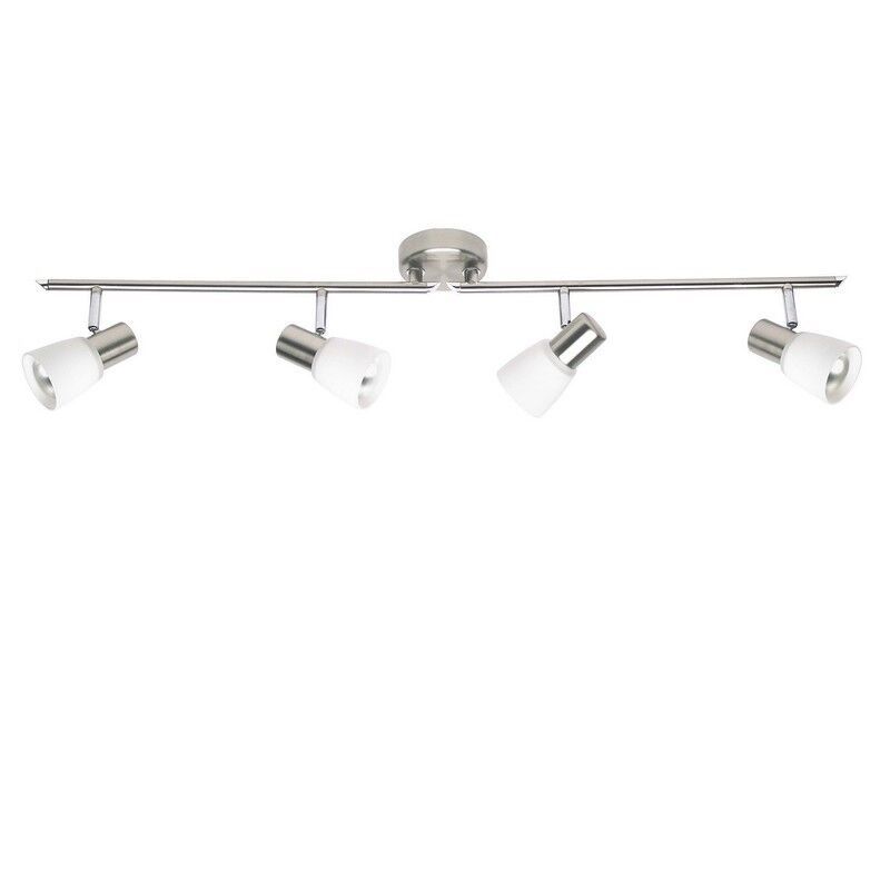 Spot LED de tavan crom din metal, Alaya