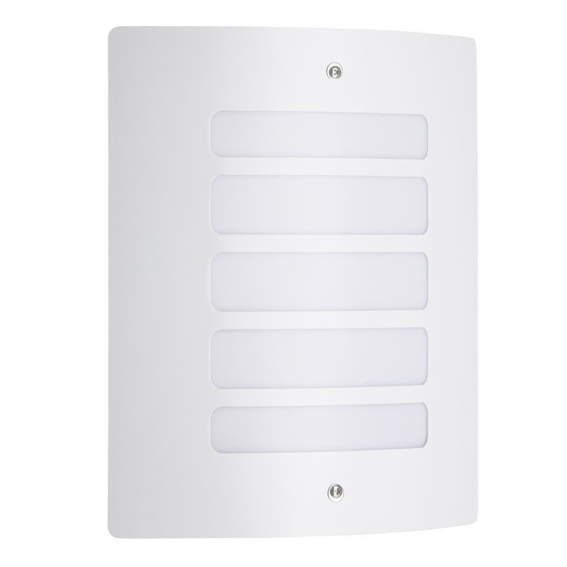 Lampă exterior albă din metal, Alea, IP44