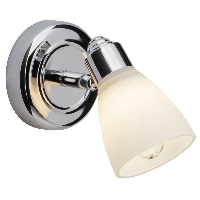 Spot de perete crom din metal, Josefa, IP44 Spot de perete crom din metal, Josefa, IP44