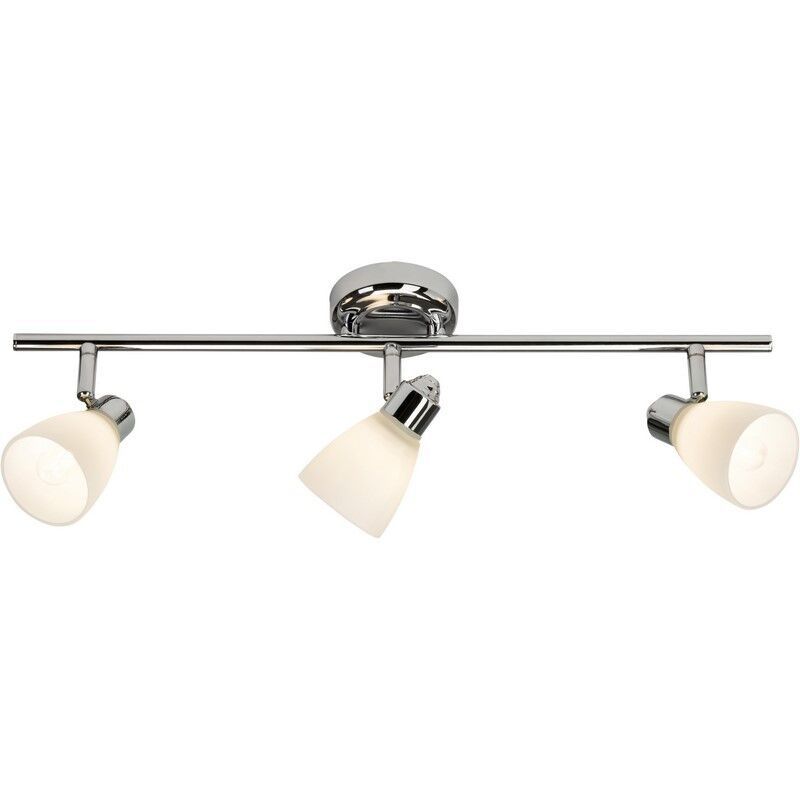 Spot LED de tavan crom din metal, Josefa, IP44
