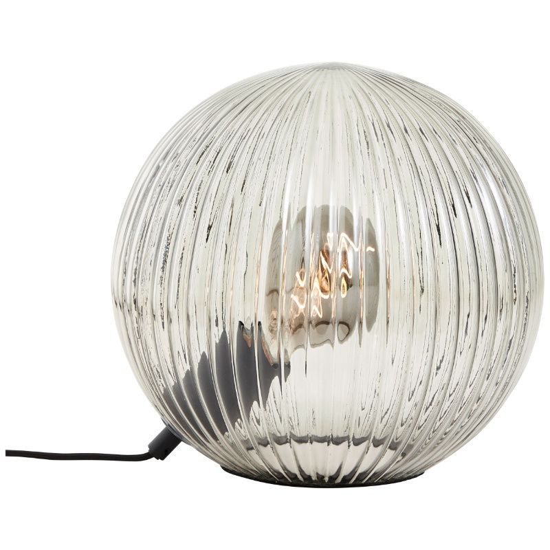 Lampă de masă neagră design, Widad, con întrerupător