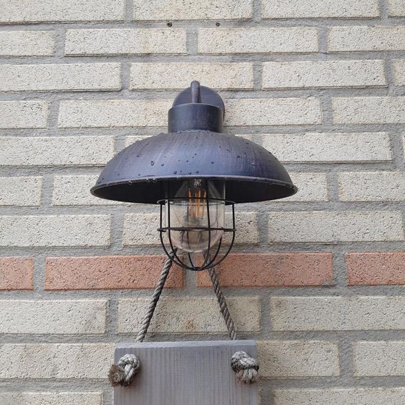 Lampă exterior ruginie industrială, Jaymiley, IP44