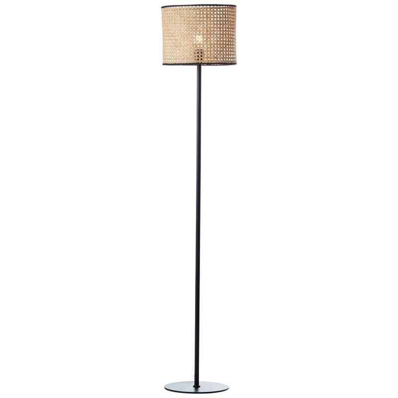 Lampadar maro rustic, Emmelie, con întrerupător