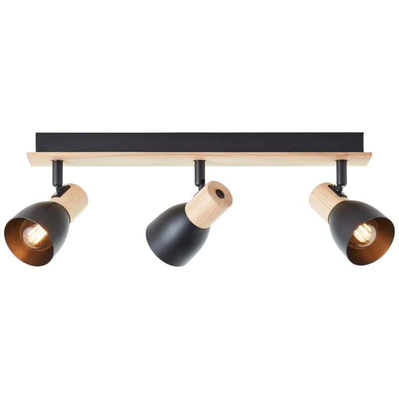 Spot LED de tavan negru rustic, Tyrone