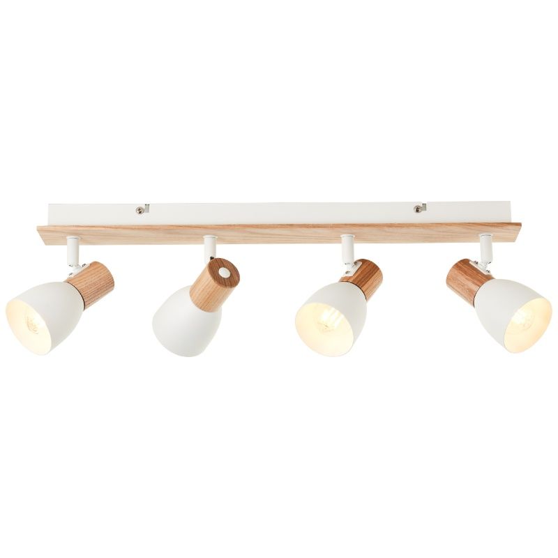 Spot LED de tavan alb rustic, Tyrone