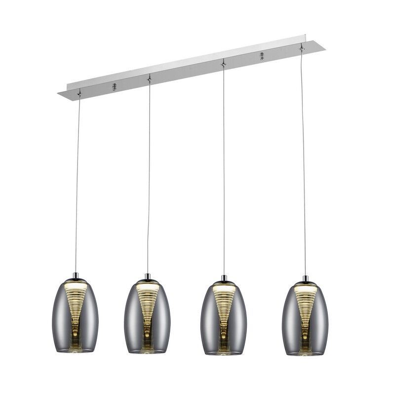 Lustră crom modernă, Aliyah, 5W, LED 3000K
