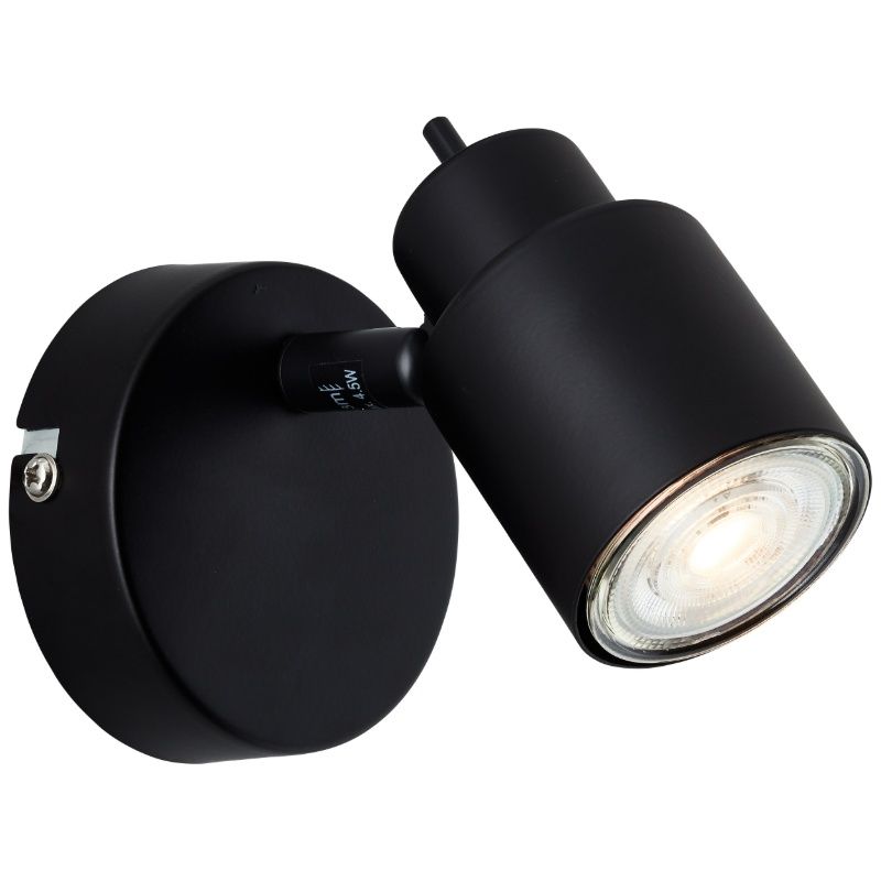Spot de perete negru modern, Fenne Spot de perete negru modern, Fenne