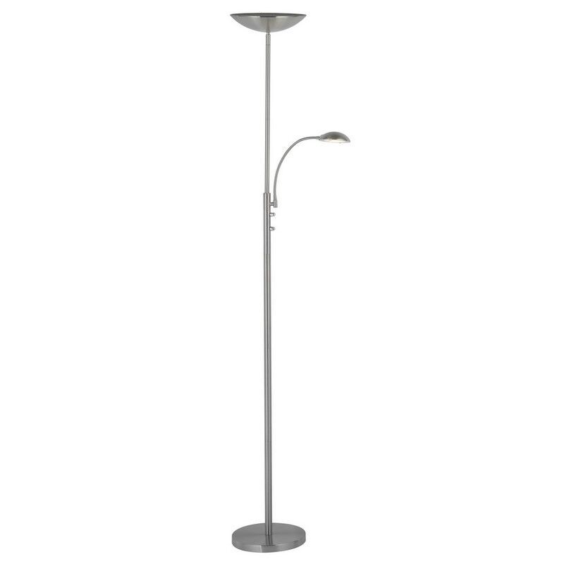 Lampadar crom modern, Elina, 18W, LED 3000K