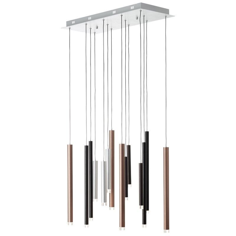 Lustră maro modernă, Olivia, 4W, LED 3000K