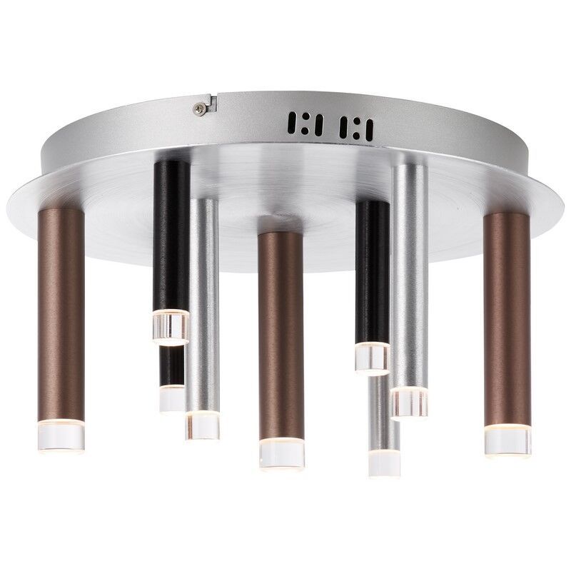 Plafonieră argintie modernă, Olivia, 4W, LED 3000K
