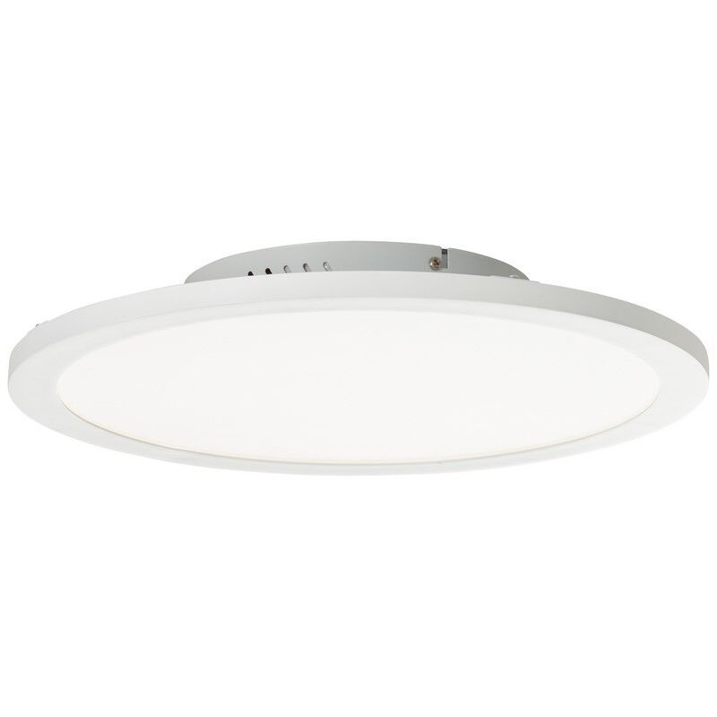 Lampă de tavan albă modernă, Bonny, 24W, LED RGBW, con telecomando