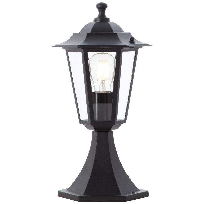 Lampă exterior neagră clasică, Radha, IP44