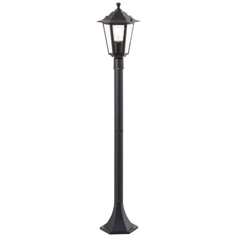 Lampă exterior neagră clasică, Radha, IP44