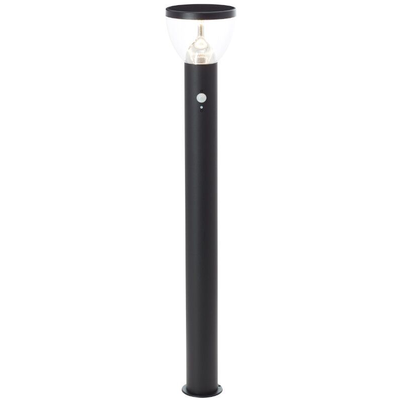 Stâlp iluminat solar negru modern, Saar, 3W, LED 3000K, IP44