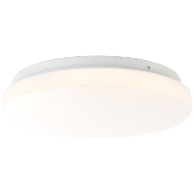 Lampă de tavan albă din plastic, Julie, 12W, LED 3000K