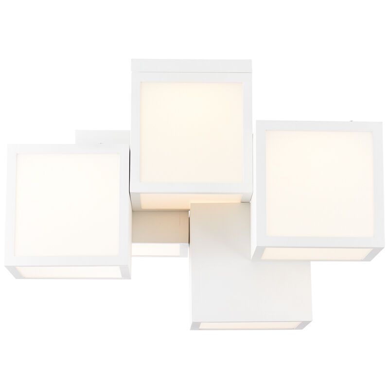 Plafonieră albă modernă, Aysun, 40W, LED 3000K