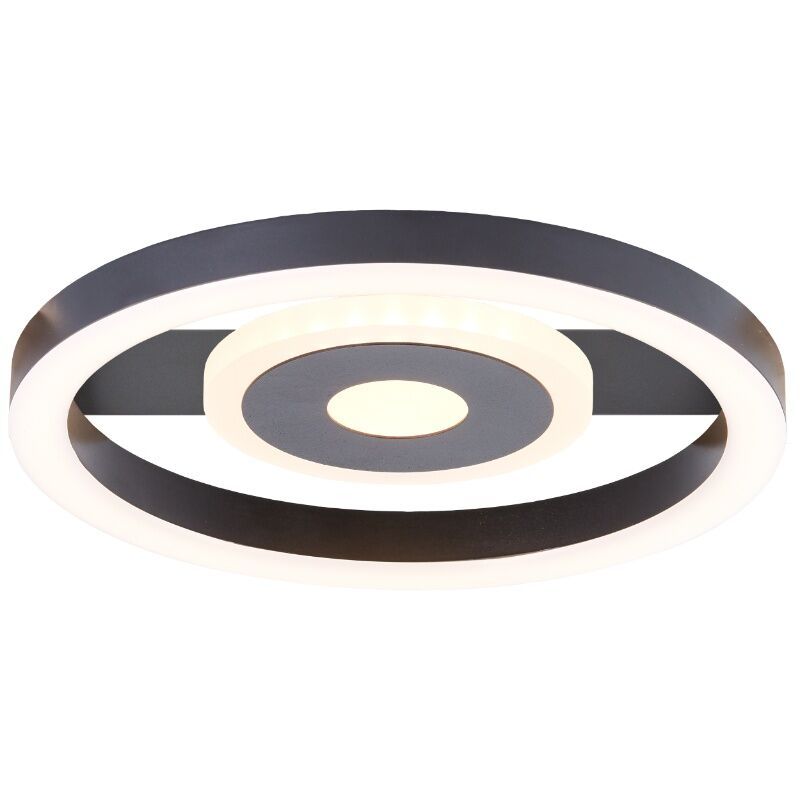 Lampă de tavan neagră design, Konrad, 9W, LED 3000K Lampă de tavan neagră design, Konrad, 9W, LED 3000K