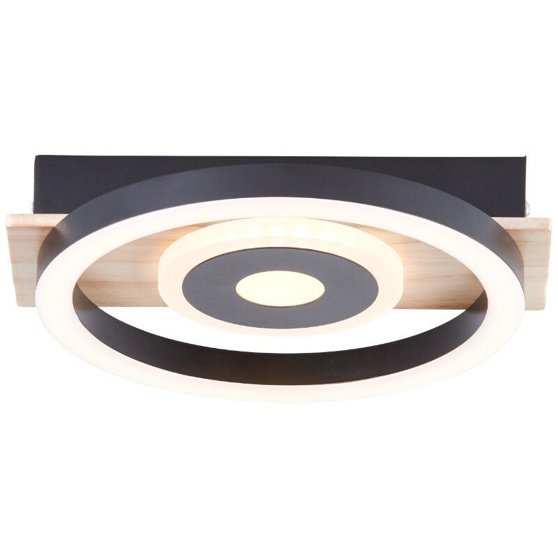 Lampă de tavan maro design, Konrad, 9W, LED 3000K