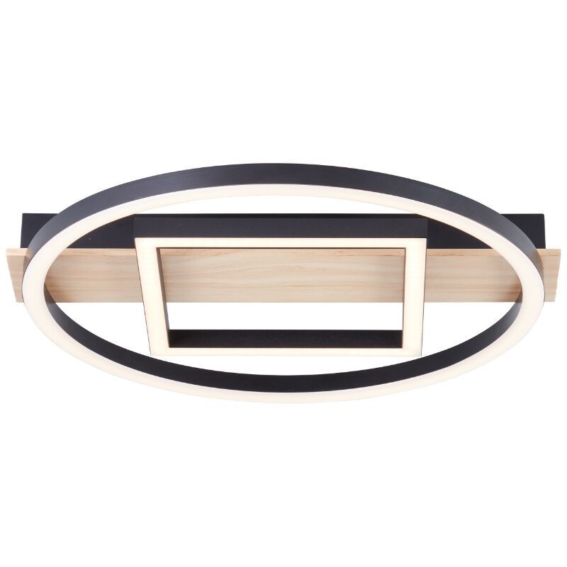 Lampă de tavan maro design, Konrad, 20W, LED 3000K