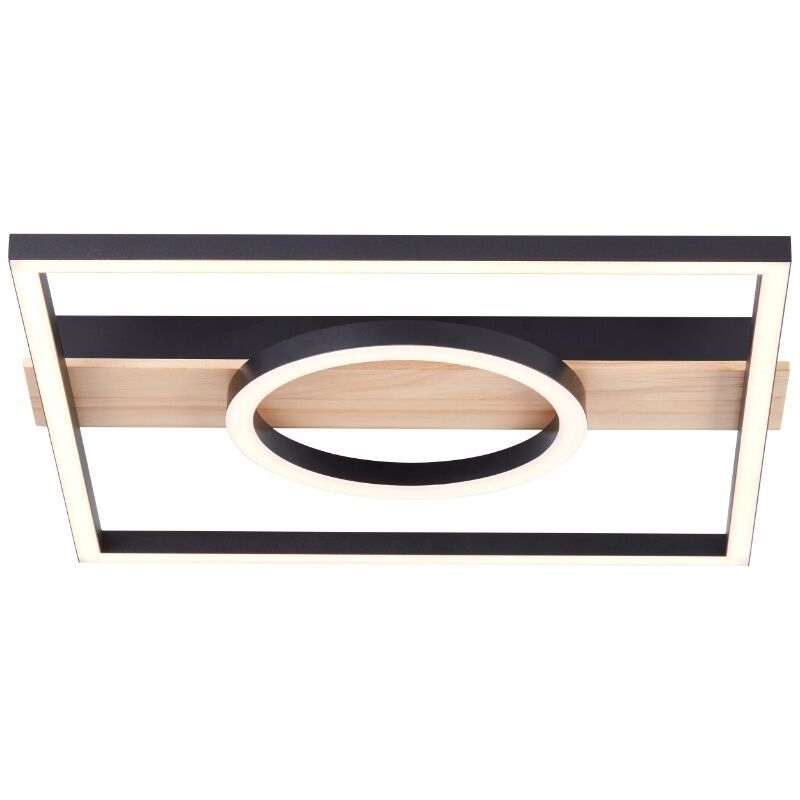 Lampă de tavan maro design, Konrad, 20W, LED 3000K Lampă de tavan maro design, Konrad, 20W, LED 3000K