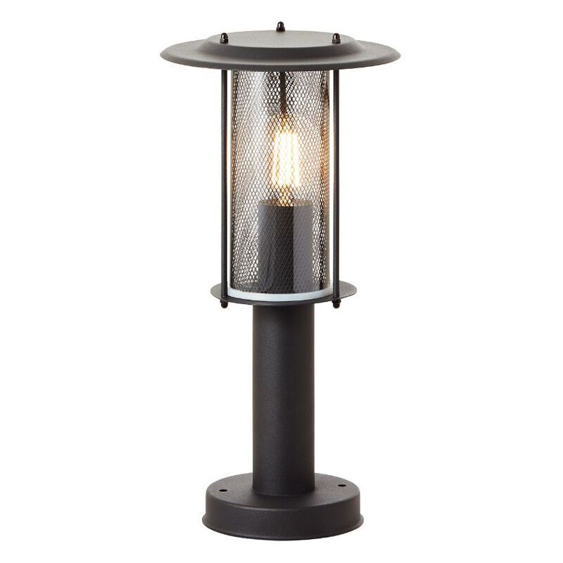 Lampă exterior neagră rustică, Gezina, IP44
