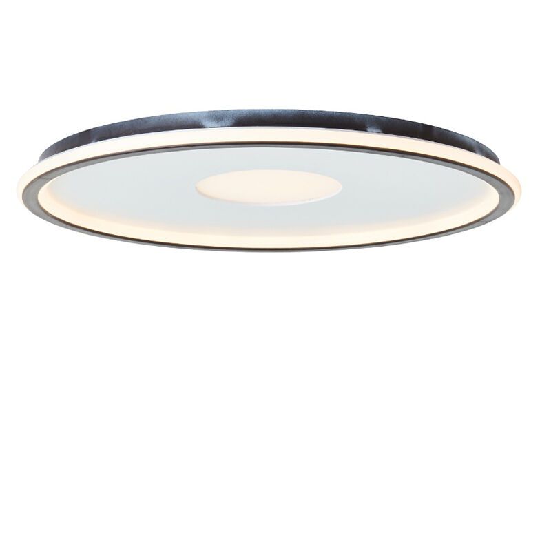 Lampă de tavan albă modernă, Vesna, 44W, LED 3000K, dimmabil în 3 trepte
