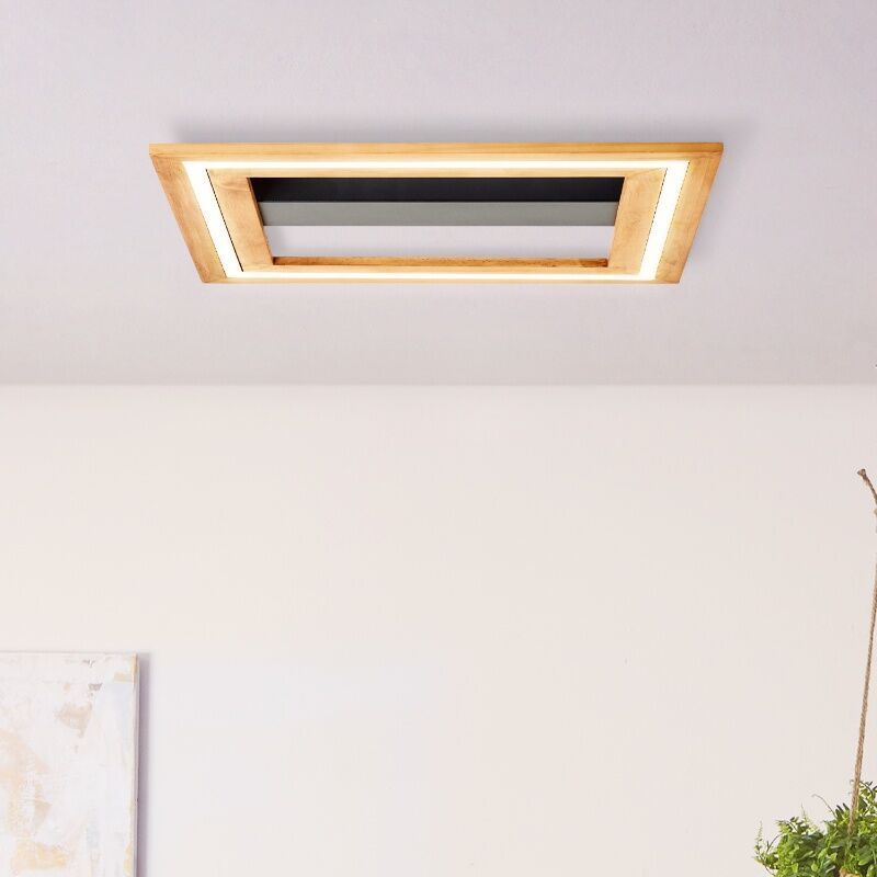 Lampă de tavan maro modernă, Enise, 24W, LED 3000K