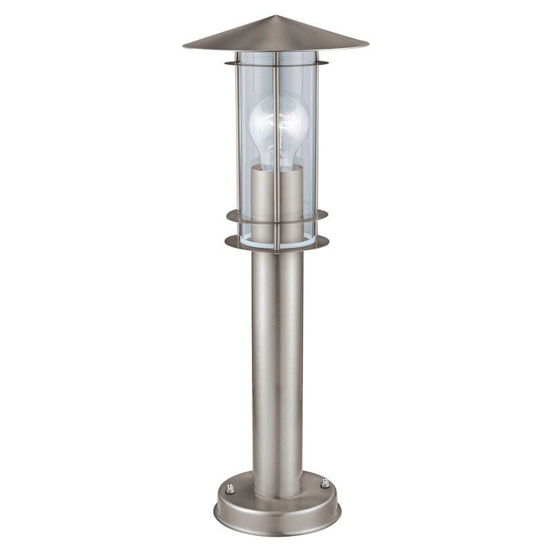 Lampă exterior argintie din oțel inoxidabil, Arabella, IP44
