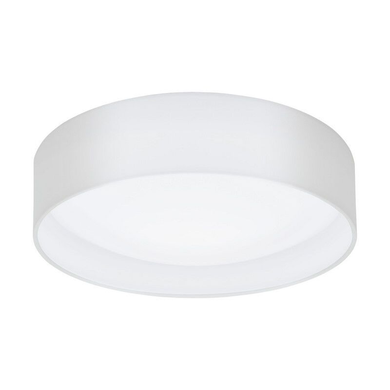 Lampă de tavan albă din textil, Abano, 12W, LED 3000K