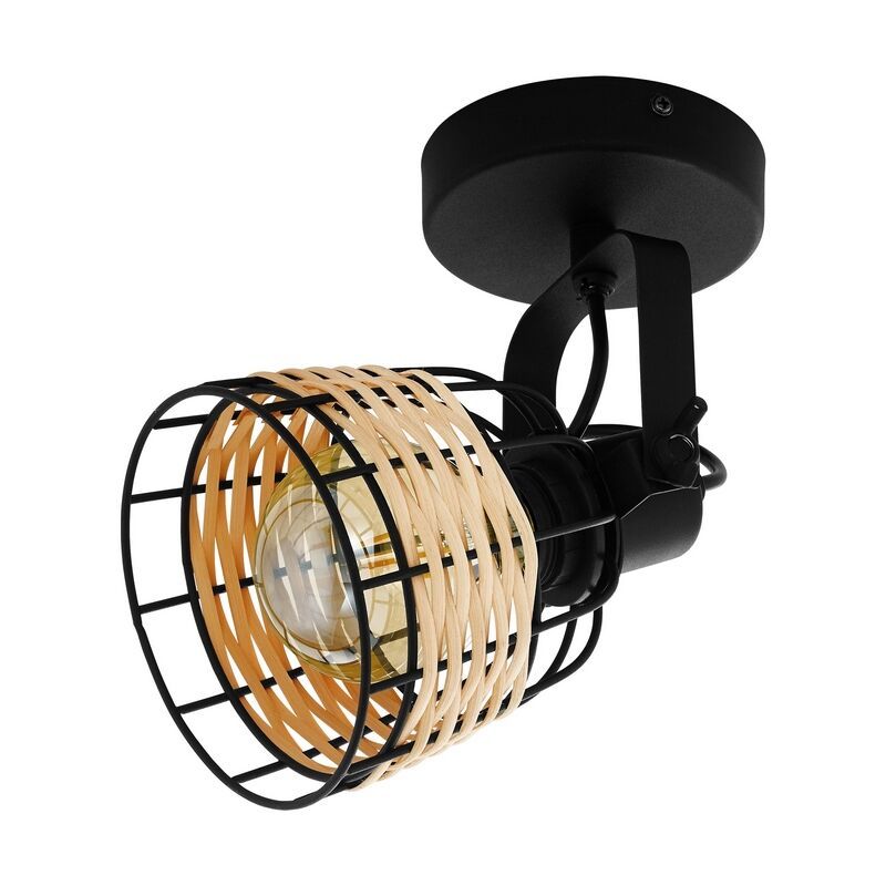 Spot LED de tavan negru din oțel, Guillaume Spot LED de tavan negru din oțel, Guillaume