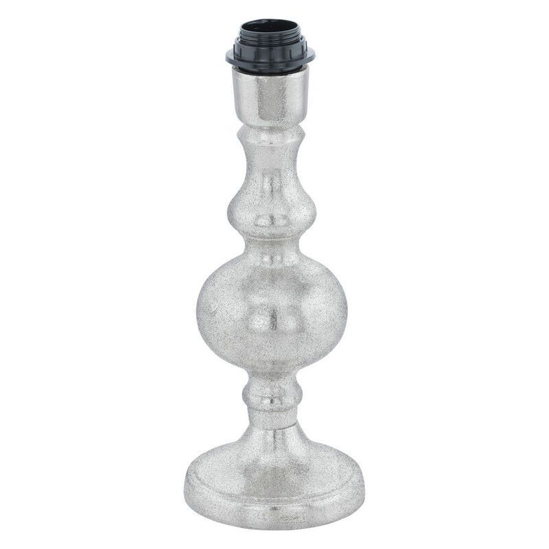 Lampă de masă fără abajur nichel din aluminiu, Mason, con întrerupător